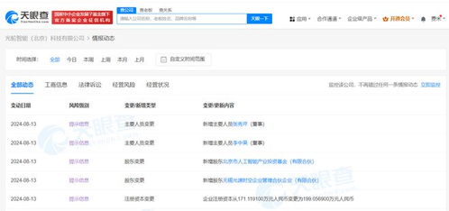 北京市人工智能产业基金战略入股光轮智能，协同发力计算机软硬件生态布局